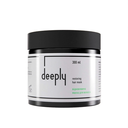 Відновлююча маска для волосся Deeply Restoring Hair Mask, 300 мл