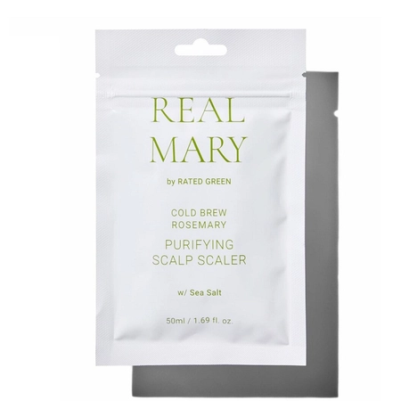 МАСКА ДЛЯ ВОЛОССЯ З МОРСЬКОЮ СІЛЛЮ RATED GREEN REAL MARY COLD BREWED ROSEMARY PURIFYNG SCALP SCALER, 50 МЛ