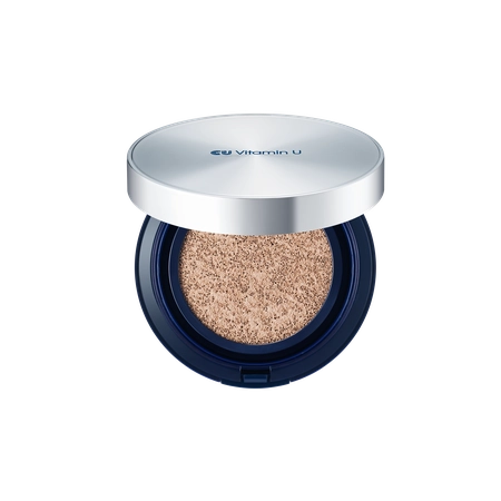Кушон з полінуклеотидами та вітаміном U CU SKIN Vitamin U Coverfit Cushionpact SPF 50+ / PA++++ 15 + 15 г 21 тон