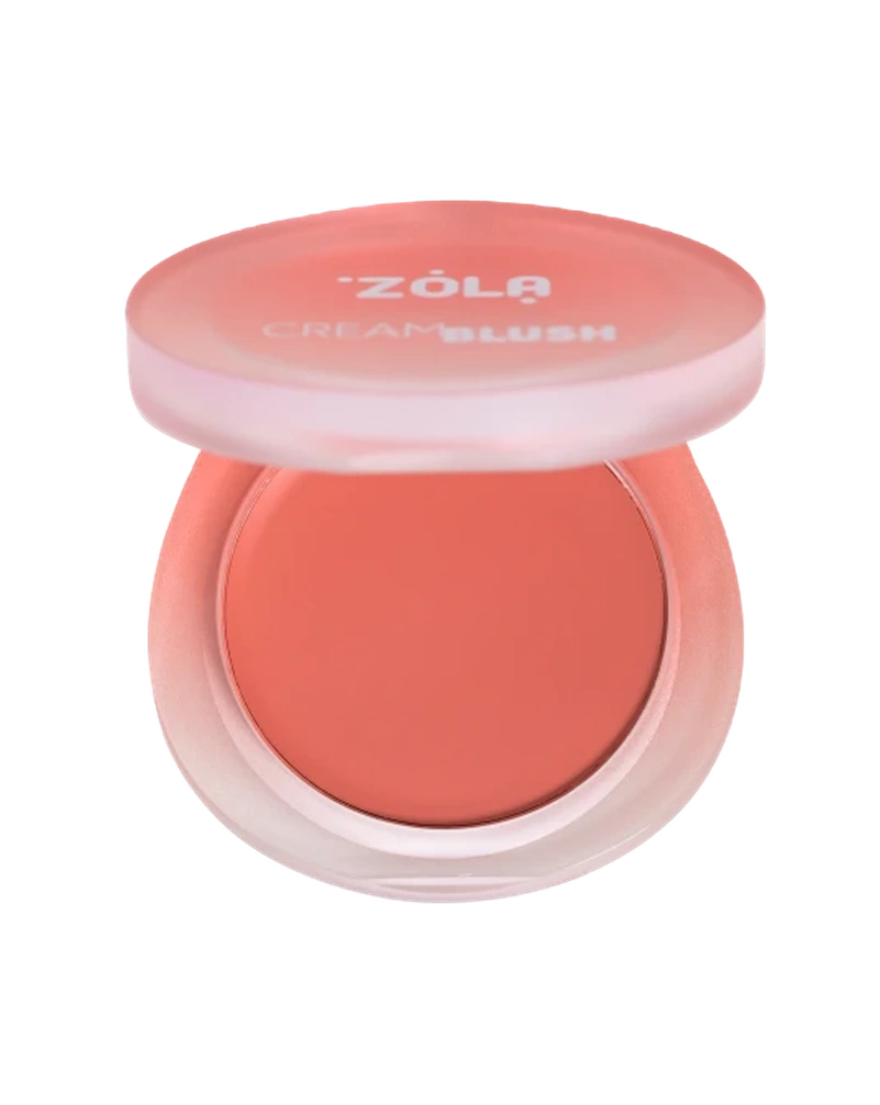 Кремовые румяна zola cream blush nude camellia