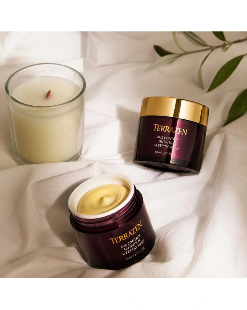 Омолаживающая питательная ночная маска против морщин Terrazen Age Control Nutrition Sleeping Mask, 80 мл