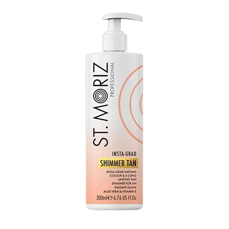 St Moriz Professional Insta-Grad Shimmer Tan - Засіб для легкої засмаги з ефектом шиммера,200 мл.