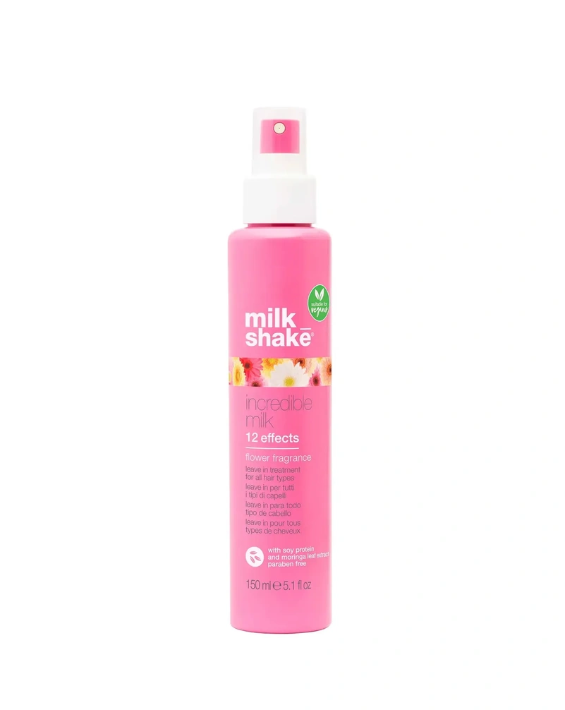Незмивне молочко 12 ефектів для волосся milk shake incredible milk flower fragrance, 150 мл