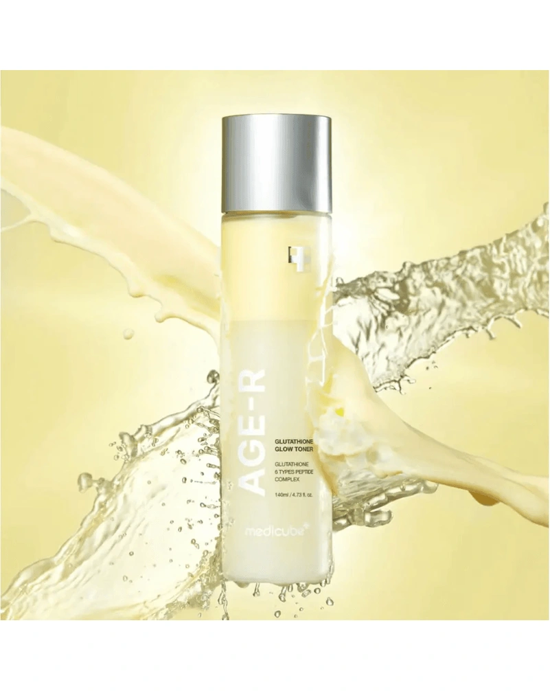 Тонер-молочко з глутатіоном для освітлення та сяйва Medicube AGE-R Glutathione Glow Toner, 140 мл