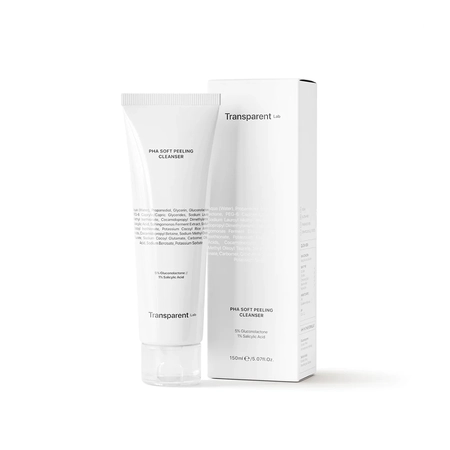 TRANSPARENT LAB Pha Soft Peeling Cleanser - Очищуючий засіб для обличчя з ефектом пілінгу, 150 мл.