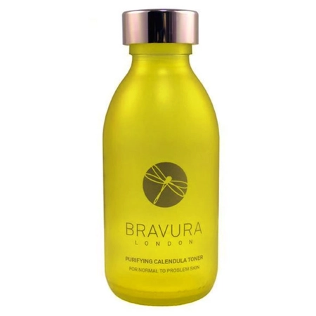 BRAVURA LONDON PURIFYING CALENDULA TONER 13% AHA - ОЧИЩАЮЧИЙ ТОНЕР НА ОСНОВІ КАЛЕНДУЛИ І AHA КИСЛОТ 13% , 150 МЛ