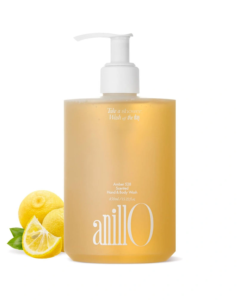 Гель для рук и тела anillo amber 528 scented hand & body wash, 450 мл