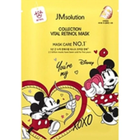 JMSolution Disney Collection Vital Retinol - Тканинна маска для обличчя з ретинолом, 30 мл.