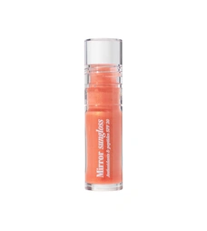Сонцезахисний блиск для губ Hugs Mirror Sungloss Antioxidants & Peptides Sparkling Bellini SPF 20+ PA++, 5.5 мл