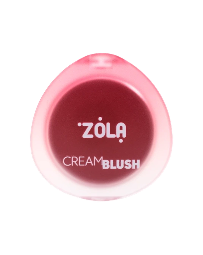 Кремовая румяная ZOLA Cream Blush Soft Berry