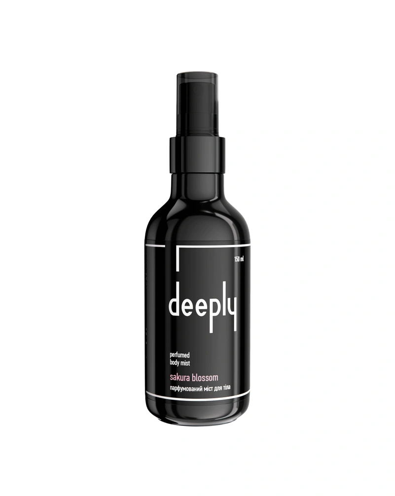 Парфумований міст для тіла deeply sakura blossom perfumed body mist, 150 мл