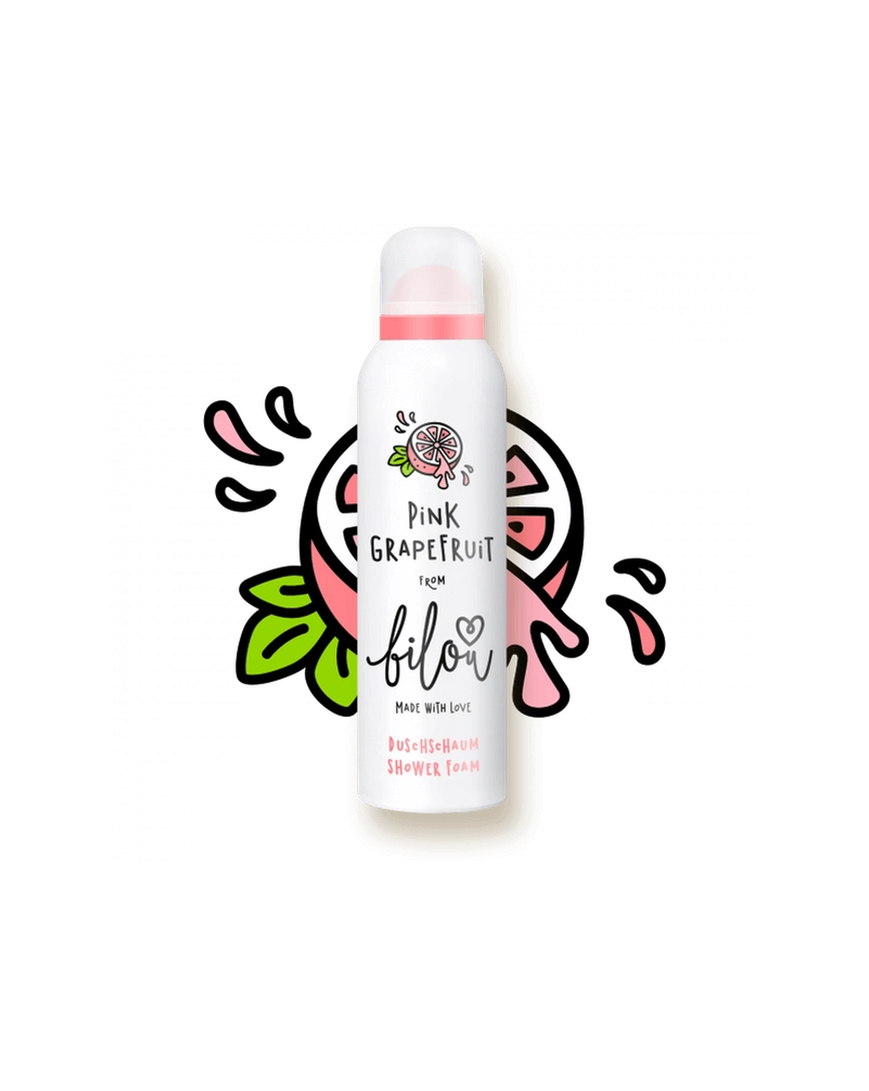 BILOU Shower Foam "Pink Grapefruit" - Пінка для душу "Солодкий грейпфрут",200 мл.