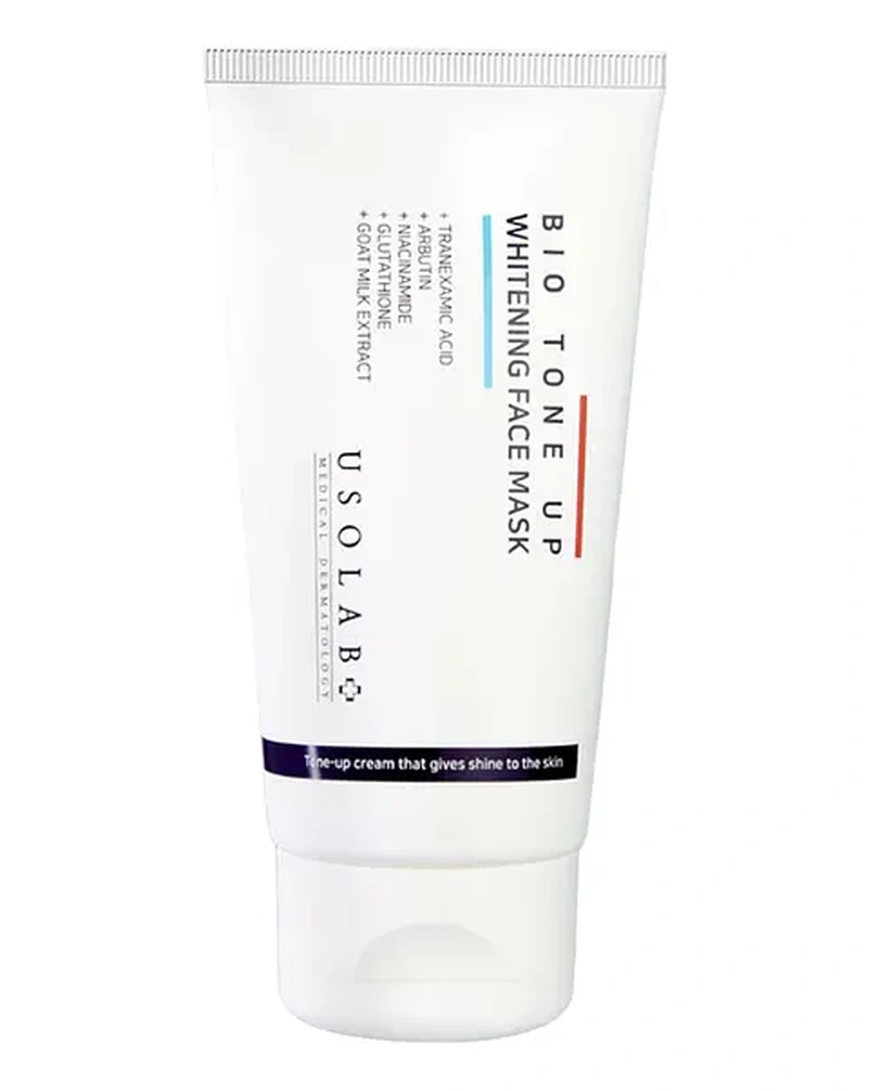 Маска для осветления кожи и эффекта мгновенного сияния bio tone up whitening mask, 50 мл