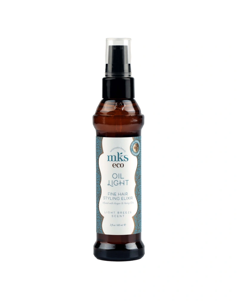 ОЛІЙКА ДЛЯ ТОНКОГО ВОЛОССЯ MKS-ECO OIL LIGHT FINE HAIR STYLING ELIXIR LIGHT BREEZE SCENT, 60 МЛ