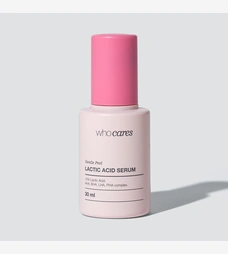 Несмываемая сыворотка-пилинг с молочной кислотой Whocares Gentle Peel Lactic Acid Serum, 30 мл