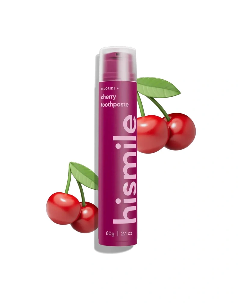 Зубная паста со вкусом вишни hismile cherry toothpaste, 60 г