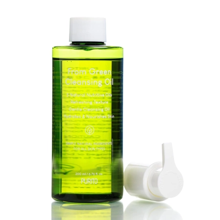 PURITO FROM GREEN CLEANSING OIL - ГІДРОФІЛЬНА ОЛІЯ ІЗ ЗЕЛЕНИМ ЧАЄМ, 200МЛ