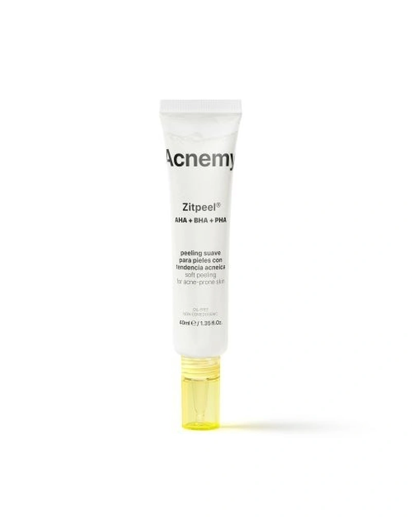 Пілінг для шкіри обличчя схильної до акне acnemy zitpeel  aha + bha + pha, 40 мл