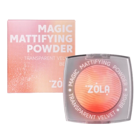 Пресована матуюча пудра ZOLA Magic Mattifying Powder Beige